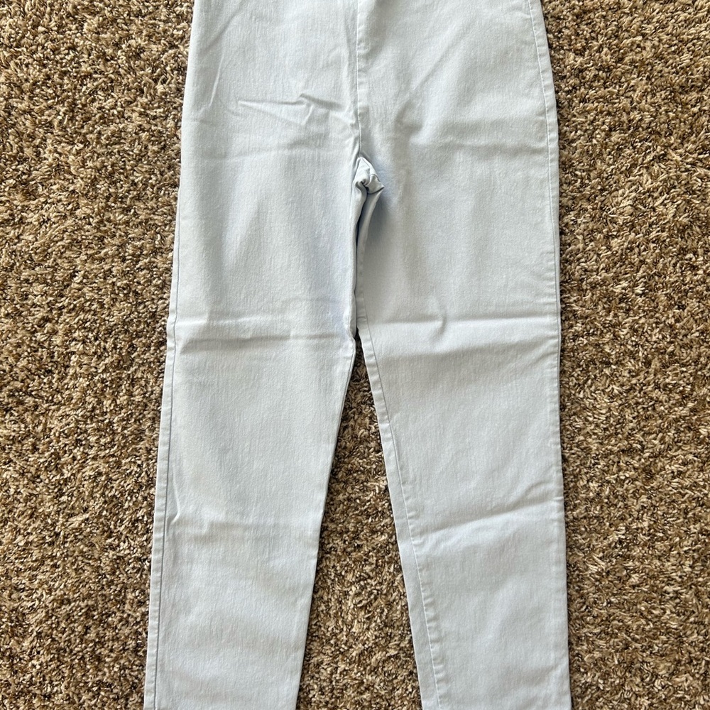Women's Light Blue Skinny Pants